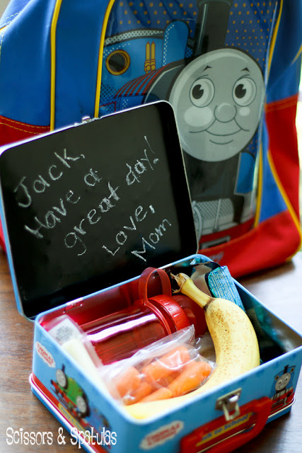 Paint a Lunchbox with Blackboard Paint