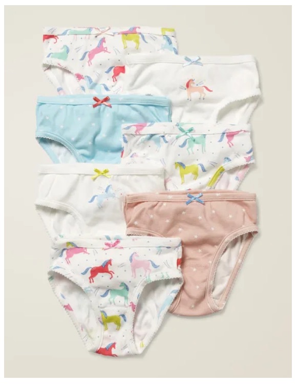 Mini Boden: 7-Pack Underwear