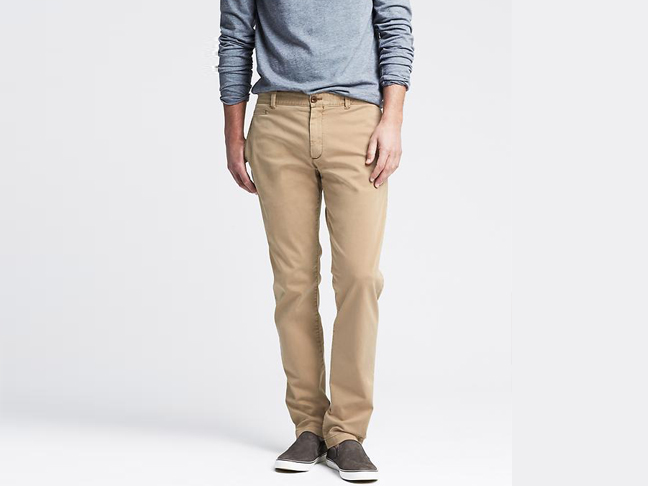 Banana Republic Fulton Skinny Cotton Pant