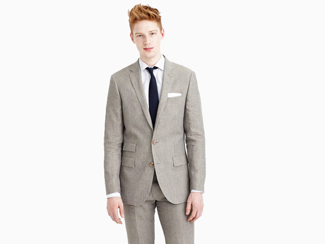 Ludlow Suit in Italian Linen
