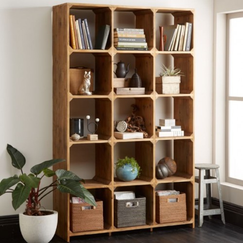 Reserve Shelves for Single Pieces or Art or Plants
