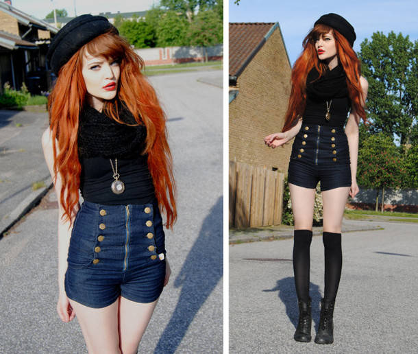 High-Waisted Denim