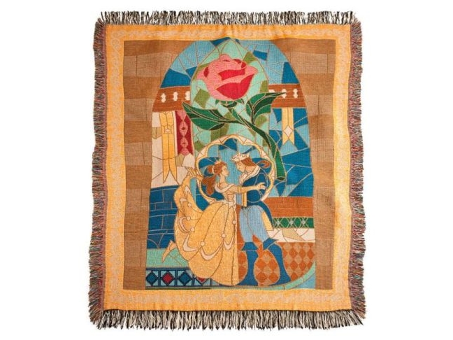Beauty and the Beast Throw 
