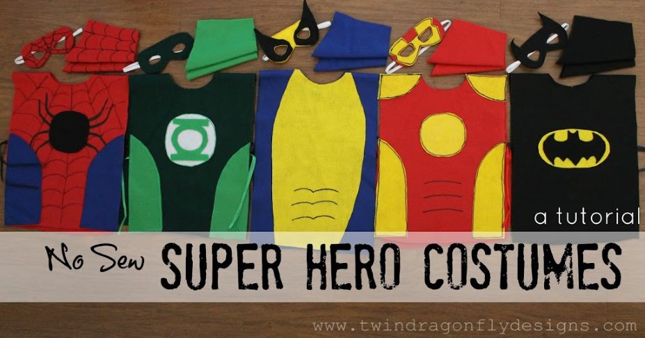 No-Sew Superheros