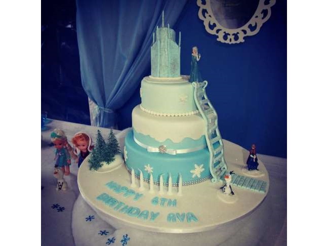 Elsa's Ice Castle from Catch My Party