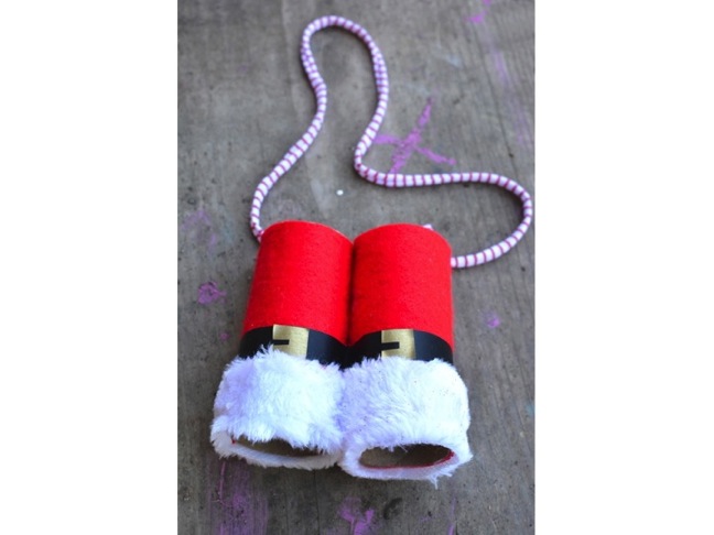 DIY Santa Binoculars