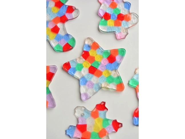 DIY Melted Bead Ornaments