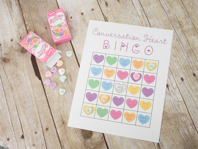 Convo Heart Bingo