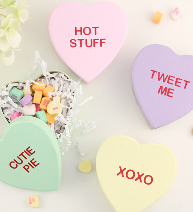 Conversation Heart Boxes