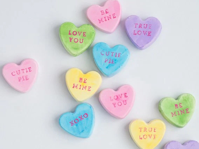 Conversation Heart Magnets