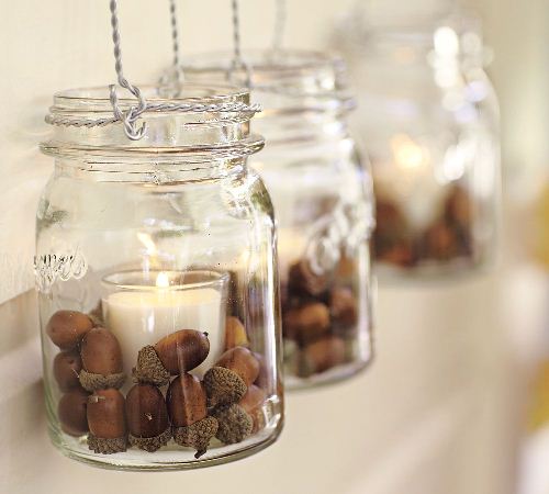 Acorn Candle Votives