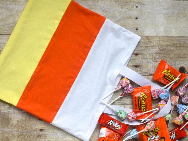 Candy Corn Treat Bag