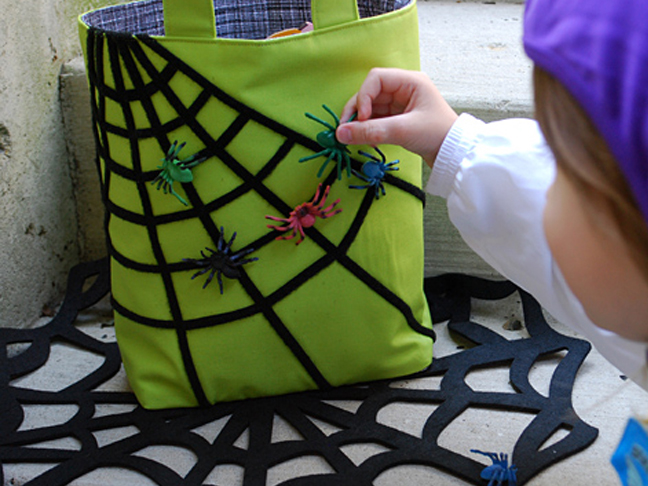 Spider Web Treat Bags