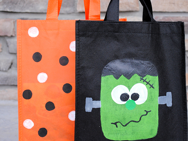 Painted Tote Bags