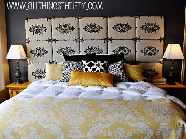 Tiled Fabric Headboard