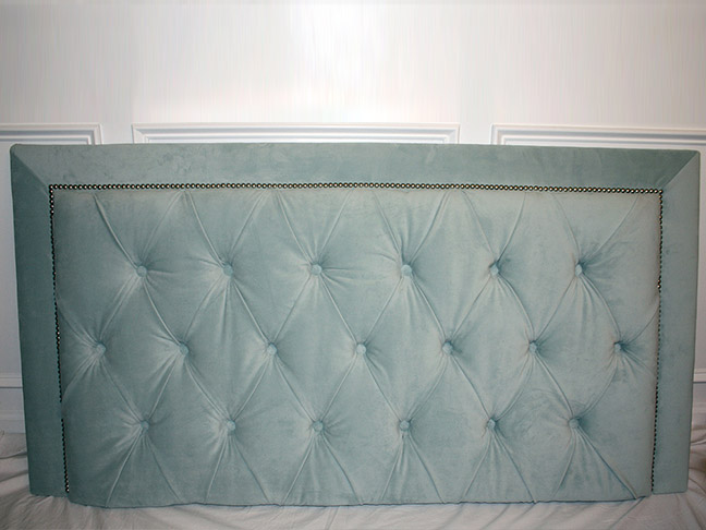 DIY Tufted Headboard