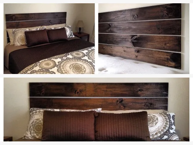 DIY Floating Headboard