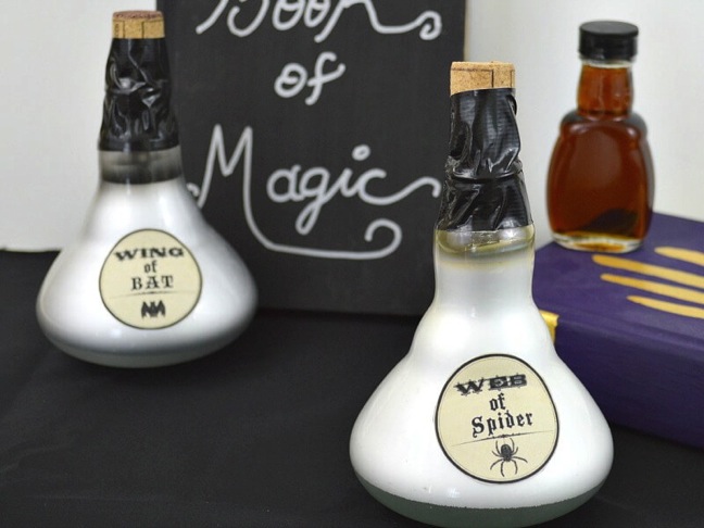 DIY Magic Potion Light Bulbs