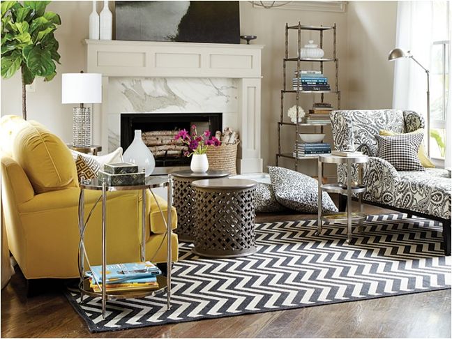 Chevron Indoor / Outdoor Rug