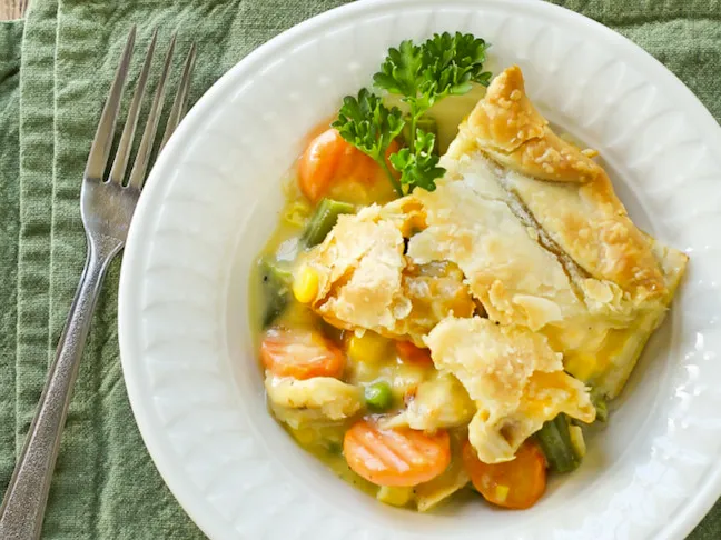 Super Easy Chicken Pot Pie