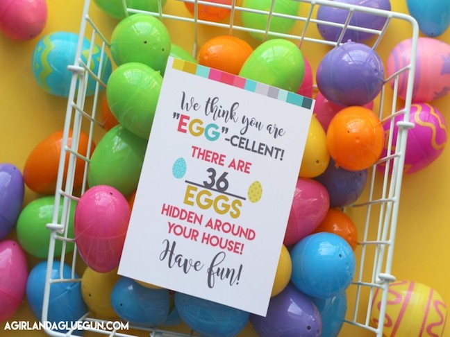 Throw a Surprise Easter Egg Hunt 