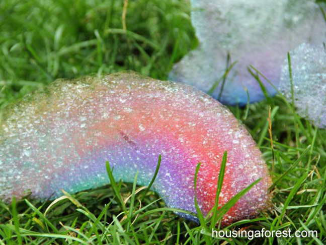 Rainbow Bubble Snakes