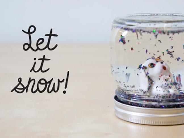 DIY Snow Globe