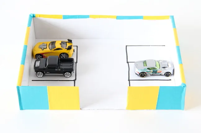 DIY Toy Car Garage