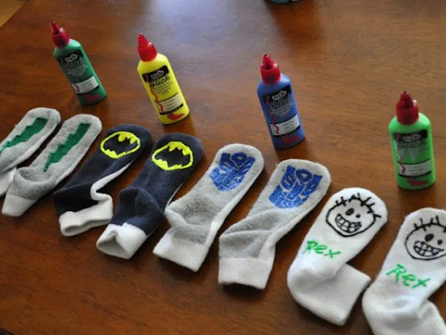 Personalized No-Skid Socks