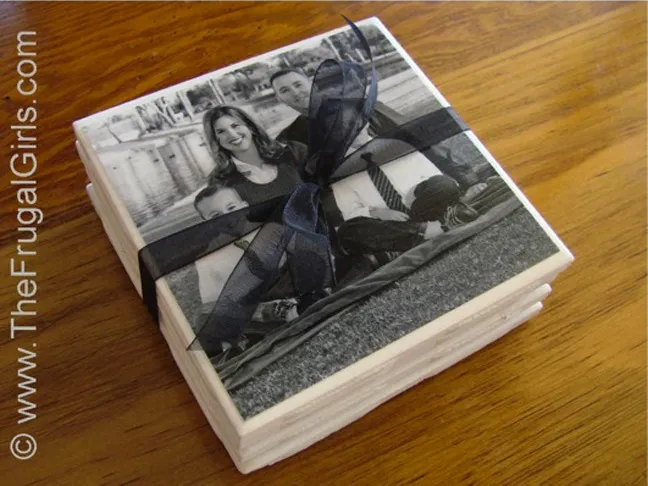 DIY Photo Coasters