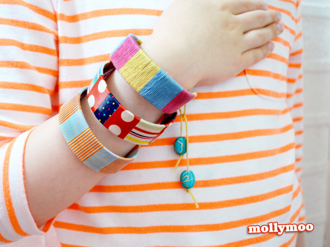 Craft Stick Bracelets