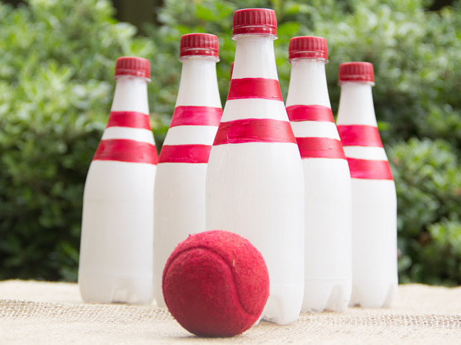 Recycled Bottle Bowling