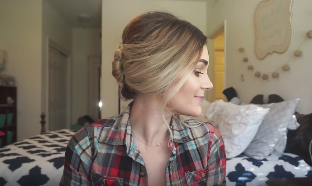 The Boho Bun Updo
