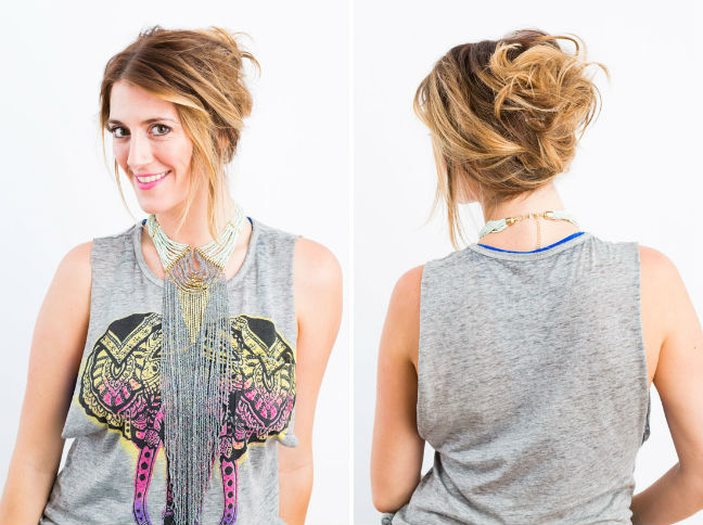 The Tousled Updo