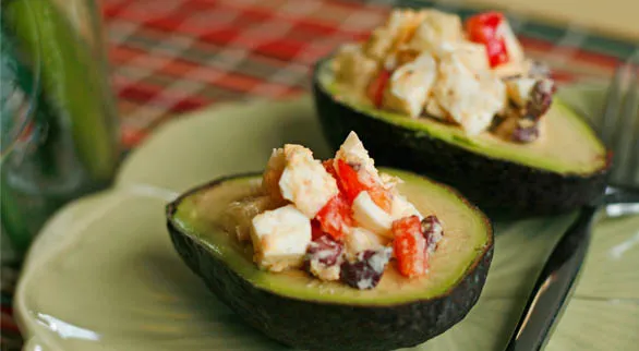 Easy Stuffed Avocado Salad