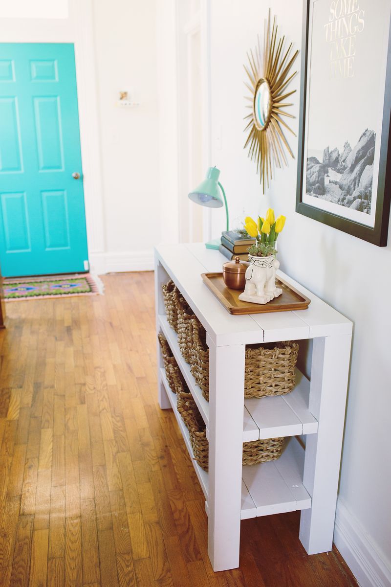 DIY Catch All Entryway