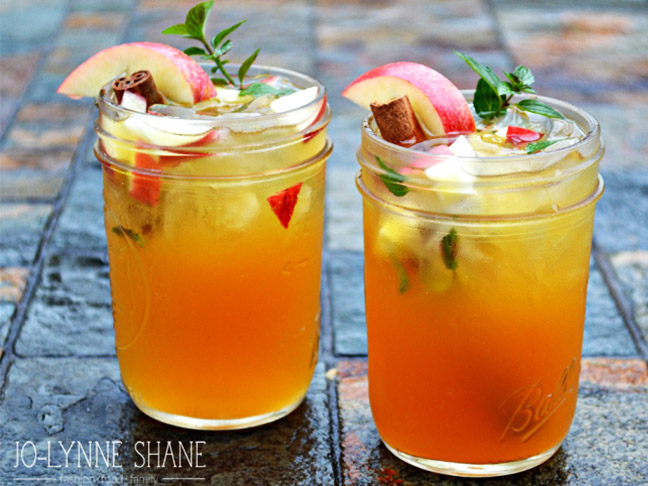 Apple Cider Mojitos