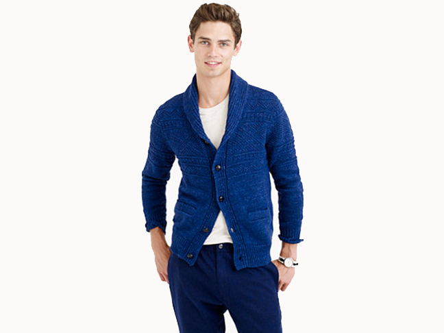 Guernsey Cotton Cardigan from J. Crew