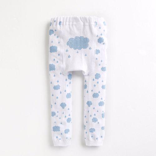 Bonjour Bear - Rainy Day Clouds Tights