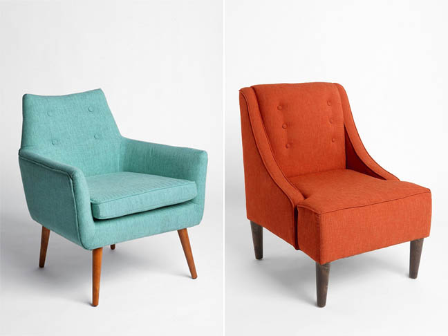 Modern Chair and Madeline Chair from Urban Outfits