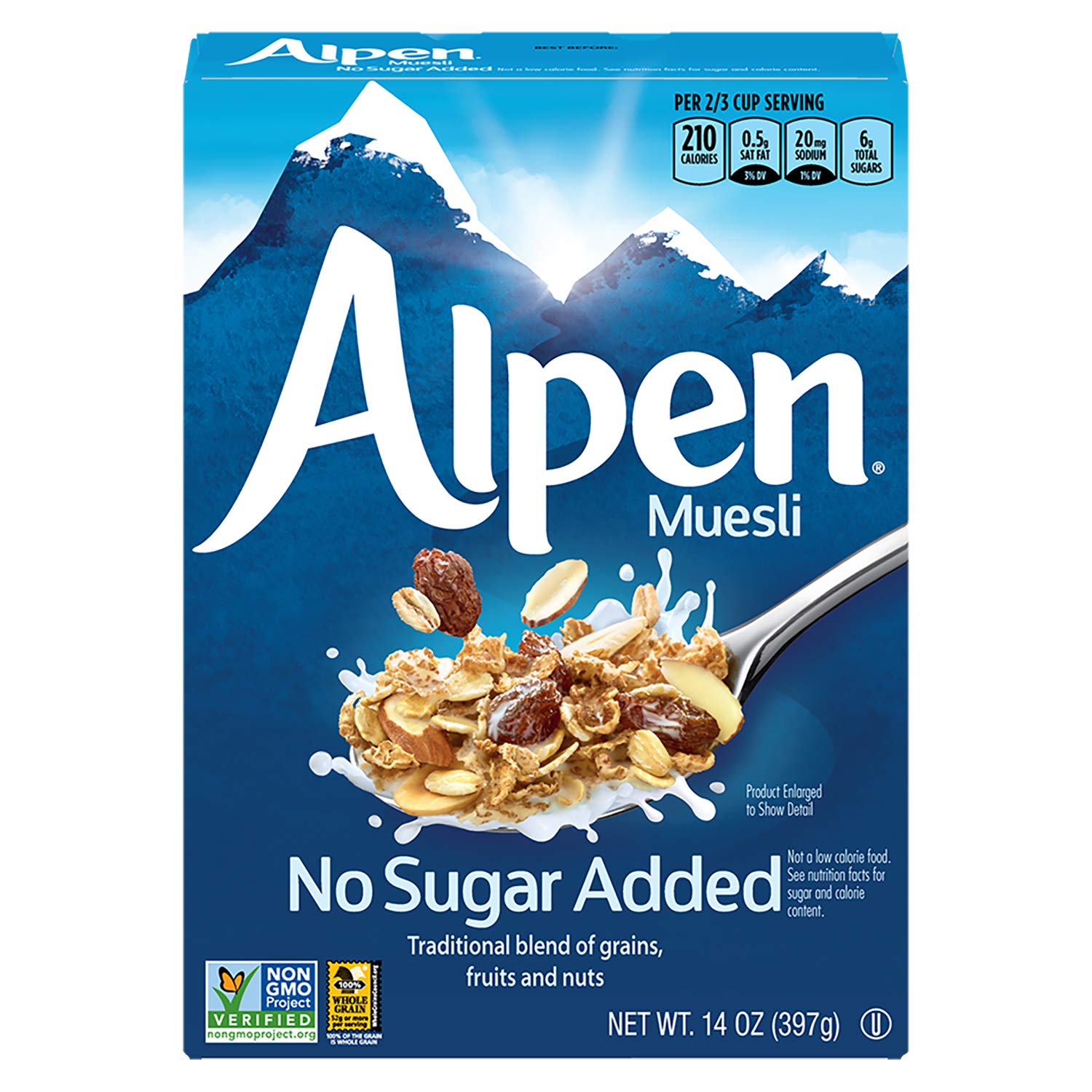 Alpen No Sugar Added Muesli