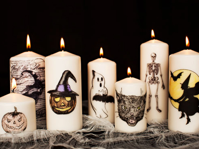 Embossed Candles