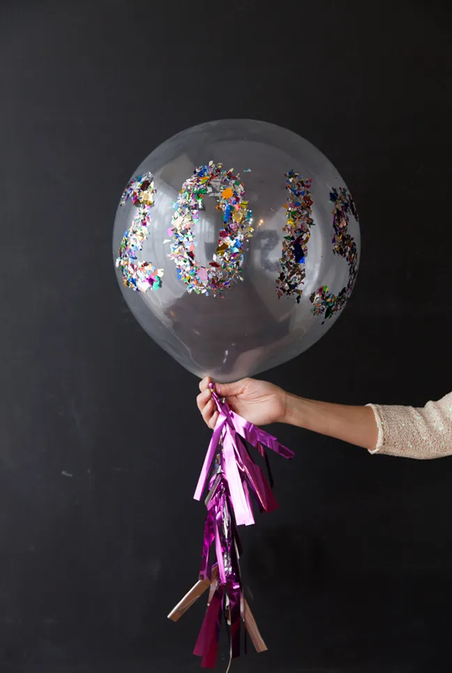 Decorate balloons