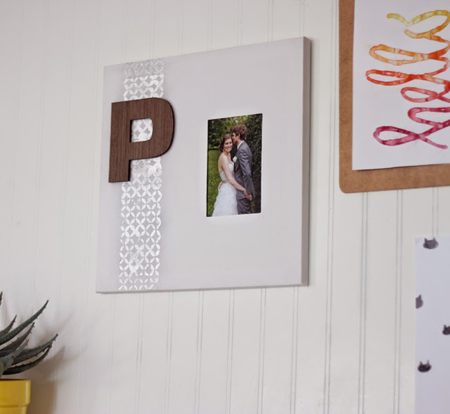 Customize a photo frame