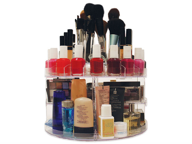  Glam Caddy Rotating Cosmetic Organizer 