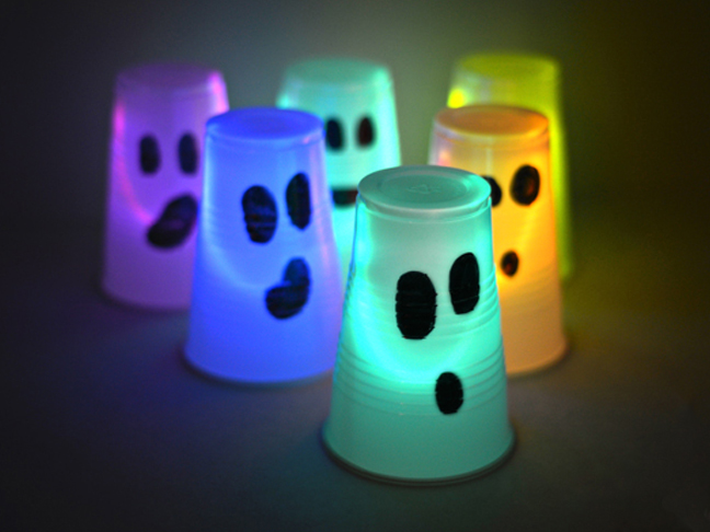 Glowy Ghost Bowling