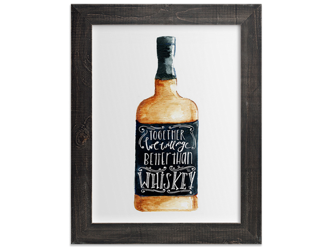 Better Than Whiskey Limited Edition Art Print 