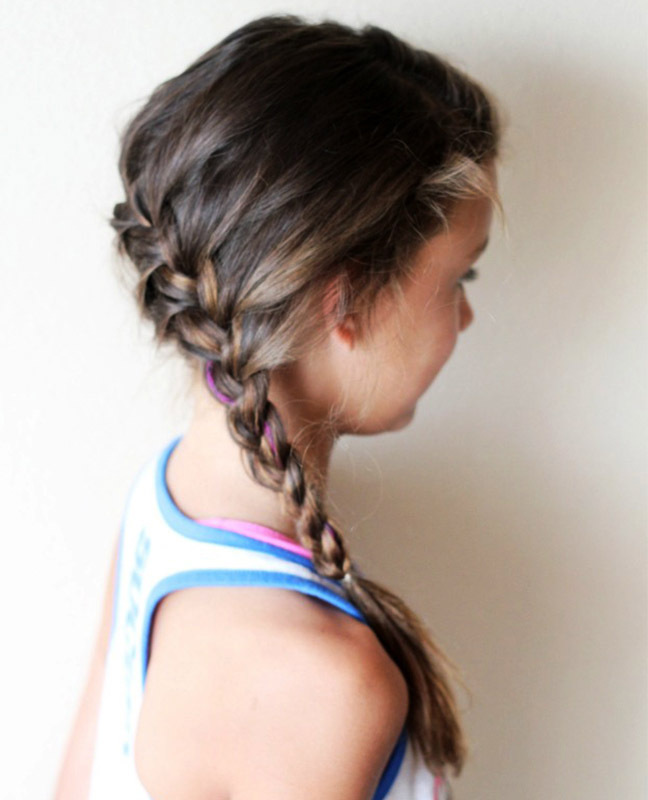 Elsa French Braid