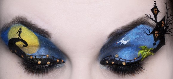 Nightmare Before Xmas Eye Makeup