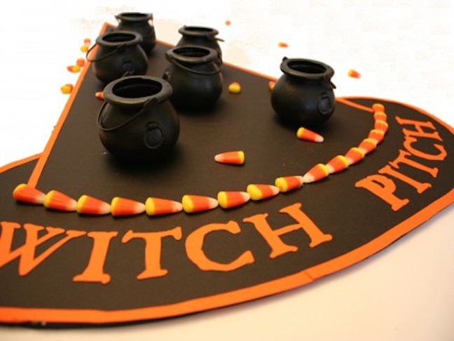Candy Corn Witch Pitch